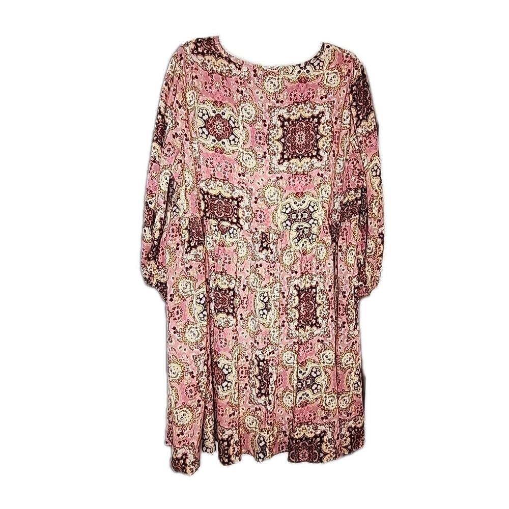 Torrid Dress Womens 2XLarge Mini Washable Gauze Tunic Pocket NWT - Picture 4 of 9